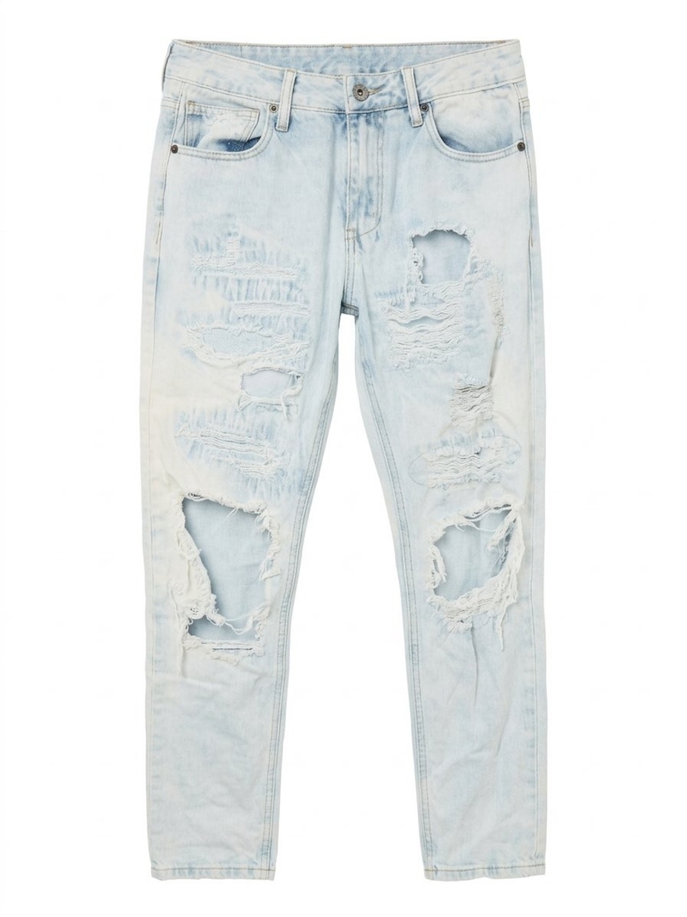Rue21 Light Wash Distressed Skinny Jeans